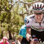 SA national road champion Daryl Impey dedicated his historic Tour Down Under victory today to long-time teammate Mathew Hayman. Photo: Chris Auld/Tour Down Under