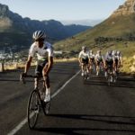 DiData's Amanuel Gebrezgabihier (front) will target the team's GC ambitions at the UAE Tour. Photo: Stiehl Photography