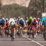 Dimension Data's Giacomo Nizzolo winning the sixth and final stage of the Tour of Oman in a sprint finish. Photo: Muscat Municipality/A.S.O./K.D. Thorstad