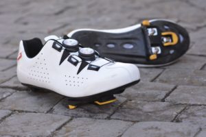 The reviewed pair of Luck shoes