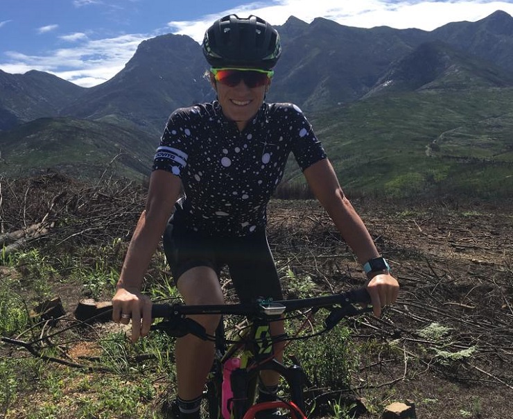 Renowned South African mountain-biker Robyn de Groot (pictured) is on the road to recovery after surgery to address blood-flow problems. Photo: Supplied