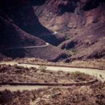A lone rider during the Swartberg100