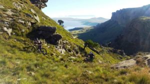 Mountain bikers, trail runners and paragliders can enjoy beautiful views during the X-Berg Challenge