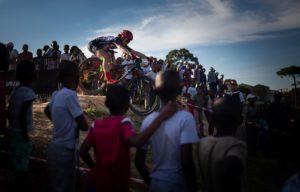 Annika Langvad finished third in the elite women’s race aboard the same bike she will use at the Cape Epic. Photo: Michal Červený