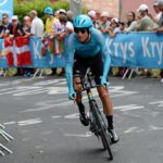 Astana Pro's Magnus Cort, pictured here at the Tour de France last year, soloed to victory on the 211km fourth stage of the Paris-Nice today. Photo: Photo credits