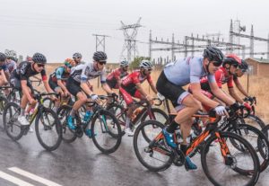 Riders in action during stage one of the Tour of Good Hope. Photo: Henk Neuhoff Photography