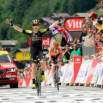 Mitchelton-Scott's Annemiek van Vleuten, pictured winning last year's La Course by le Tour de France