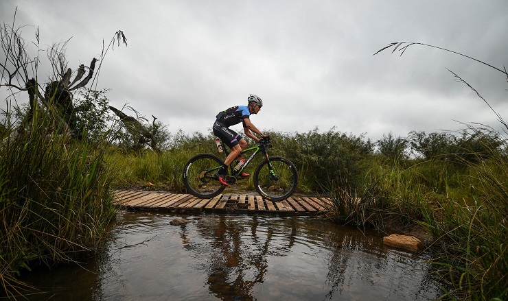 Ben Melt Swanepoel (pictured) and Jan Withaar won the Cradle Traverse