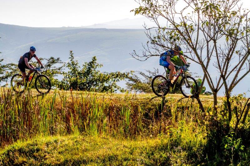 Riders in action during the Husqvarna Classic