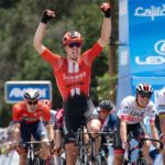 Cees Bol, pictured winning the final 2019 Tour of California stage