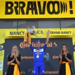 Elia Viviani Elia Viviani won stage four of the 2019 Tour de France