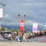 Fausto Masnada won stage six of the Giro d'Italia