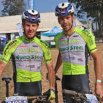 Matthys Beukes and Philip Buys sani2c Race stage two