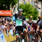 Bora-Hansgrohe's Pascal Ackermann, pictured winning stage two of the Criterium du Dauphine