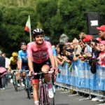 jan polanc Jan Polanc took the maglia rosa on stage 12 of the 2019 Giro d'Italia