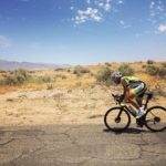 Christoph Strasser during the Race Across America