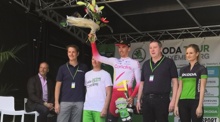 Christophe Laporte won the second stage of the Tour de Luxembourg