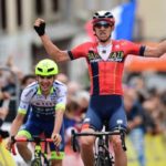 Dylan Teuns won stage two of the Criterium du Dauphine