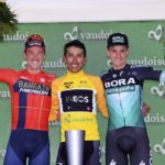 Egan Bernal (middle) won this year's Tour de Suisse