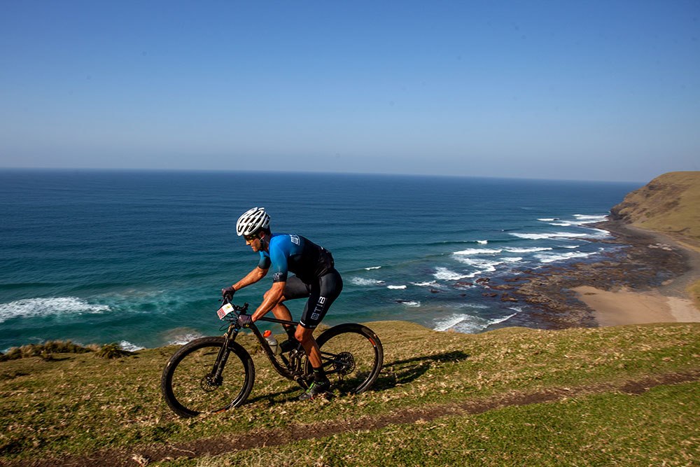 Andrew Hill (pictured) and Warren Price won their third successive stage at the Wild Ride