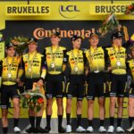 Jumbo-Visma won the team time trial on stage two of the Tour de France