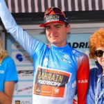 Bahrain-Merida's Mark Padun won this year's Adriatica Ionica Race