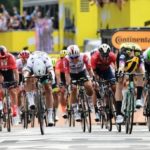 Mike Teunissen won stage one of the Tour de France