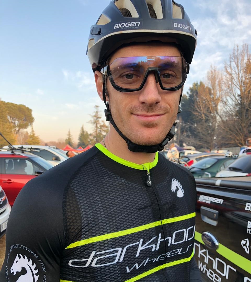 Shaun-Nick Bester won the men's race at the Winter Fast One