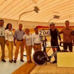 Gert Fouche set a new UCI Masters World Hour Record