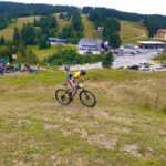 Robyn de Groot won the elite women's race at the Bike Giro