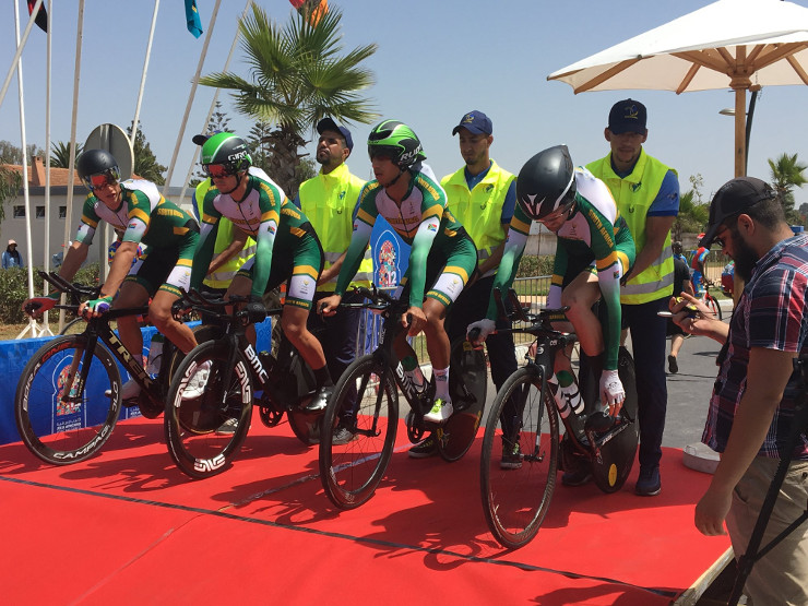 Team SA - African Games 2019 team time-trial