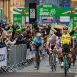 Dylan Groenewegen won stage three of the Tour of Britain