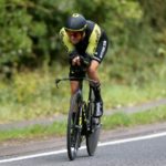 Edoardo Affini won the individual time-trial on stage six of the Tour of Britain