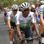 South African Nicholas Dlamini is one of the riders who has renewed his contract with the Dimension Data