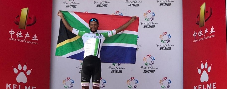 Reynard Butler won the final stage of the Tour of China