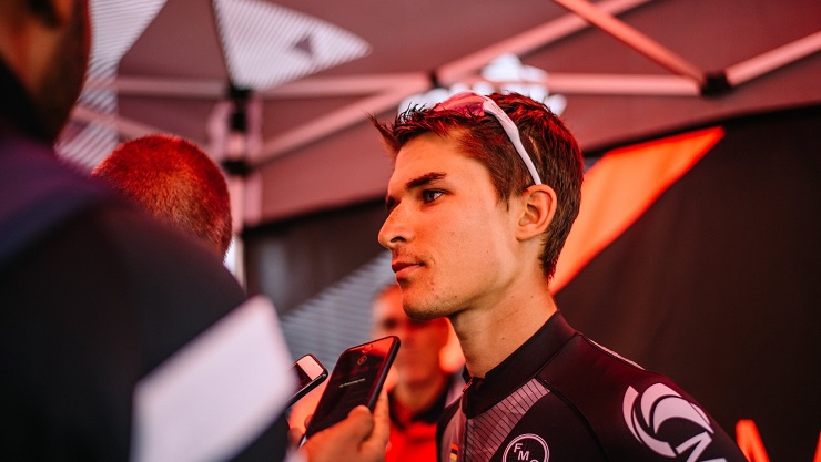 Alexandre Mayer took the overall lead on stage four of the Tour de Maurice