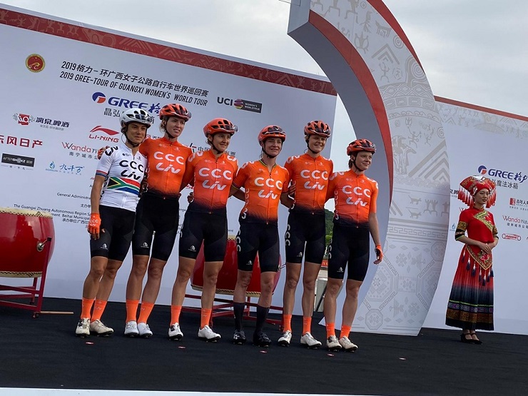 Ashleigh Moolman Pasio won the mountain classification in the Tour of Guangxi Women's WorldTour