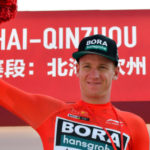 Pascal Ackermann placed second and took the overall lead on stage two of the Tour of Guangxi