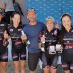 Cycle Nation Sandton City won the women's team prize at the 947 Ride Joburg