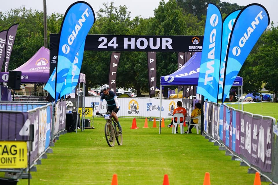 Dane Walsh won the solo race at the 24 Hours of Oak Valley,