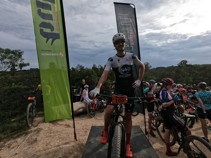 Matt Beers won the prologue on day one of the Knysna Bull