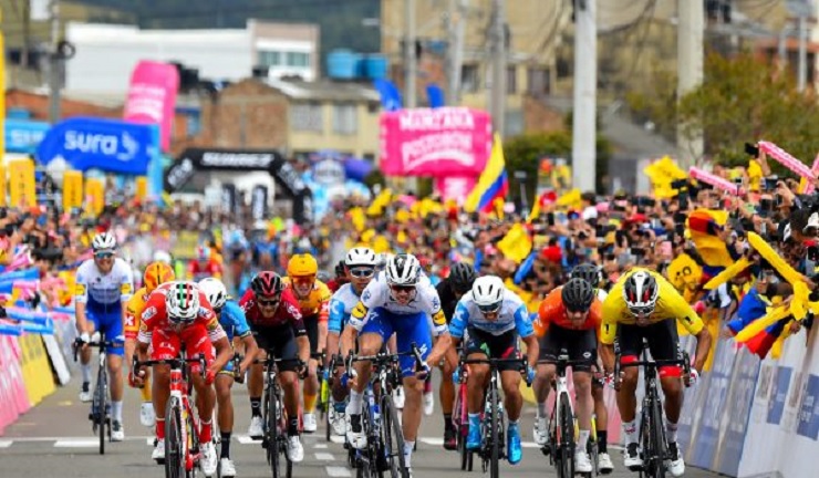 Sebastian Molano won the penultimate stage of the Tour Colombia