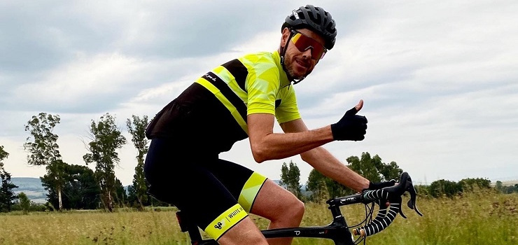 Former professional South African cyclist Nic White, 46, says he remains as cycling mad today as when he was young.