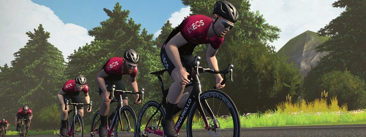 The Team Ineos eRace will be broadcast live on In the Bunch today.
