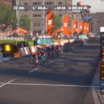 South African Brad Gouveris placed third in the Crit City Slam tonight.