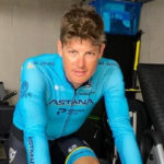Astana Pro Team's Jakob Fuglsang was the fastest finisher on stage six of the Giro d'Italia Virtual yesterday.